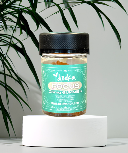 Focus THC Gummies (25mg/pc) | Dreka Gates