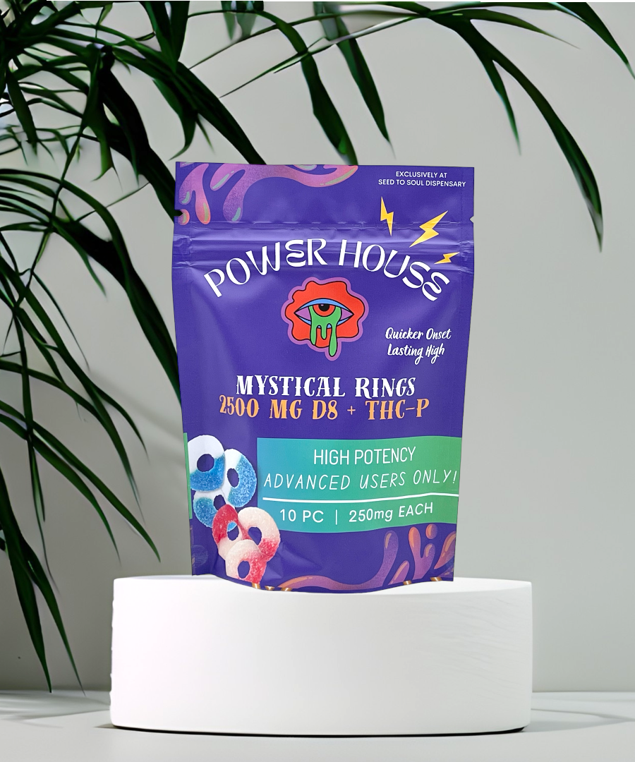 Delta-8 + THC-P Mystical Rings (2500mg) | Power House