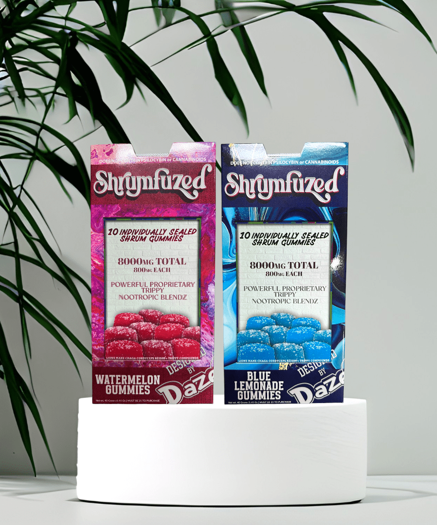 Shrumfuzed Powerful Trippy Blend Mushroom Gummies (10pcs)