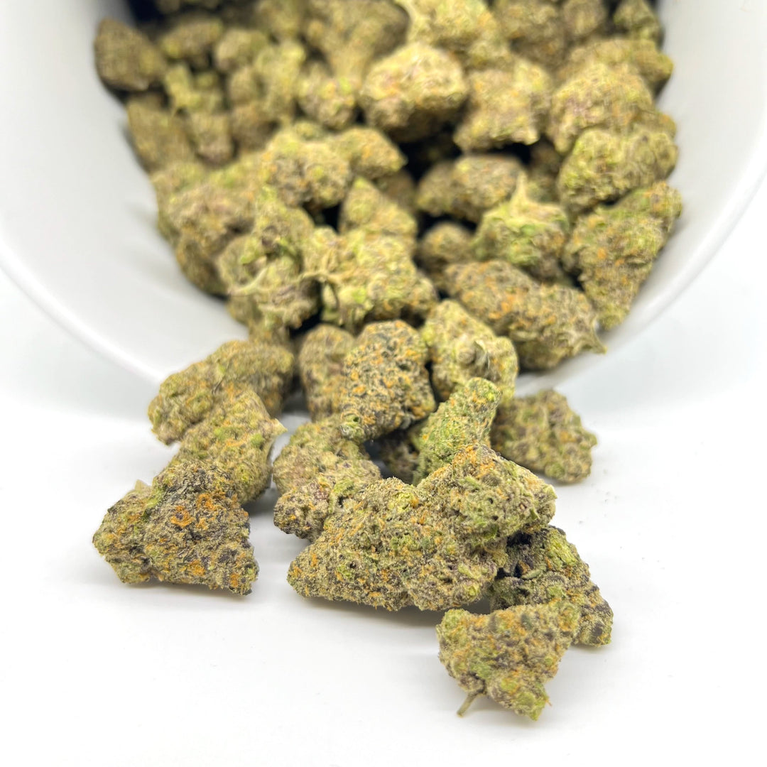 Exotic THC-A Flower - Sour Apple Tart - Hybrid (36%)