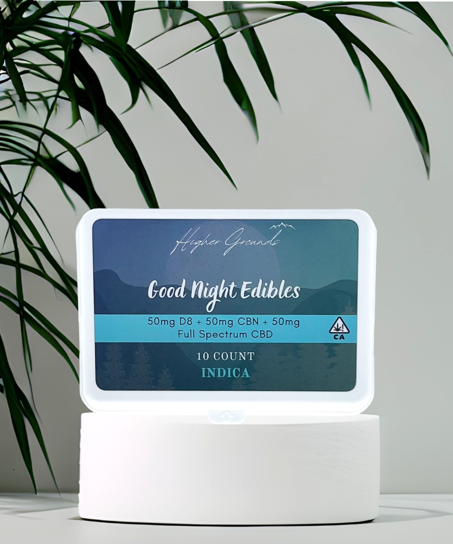 Good Night Edibles (D9/CBN/CBG) | Higher Grounds