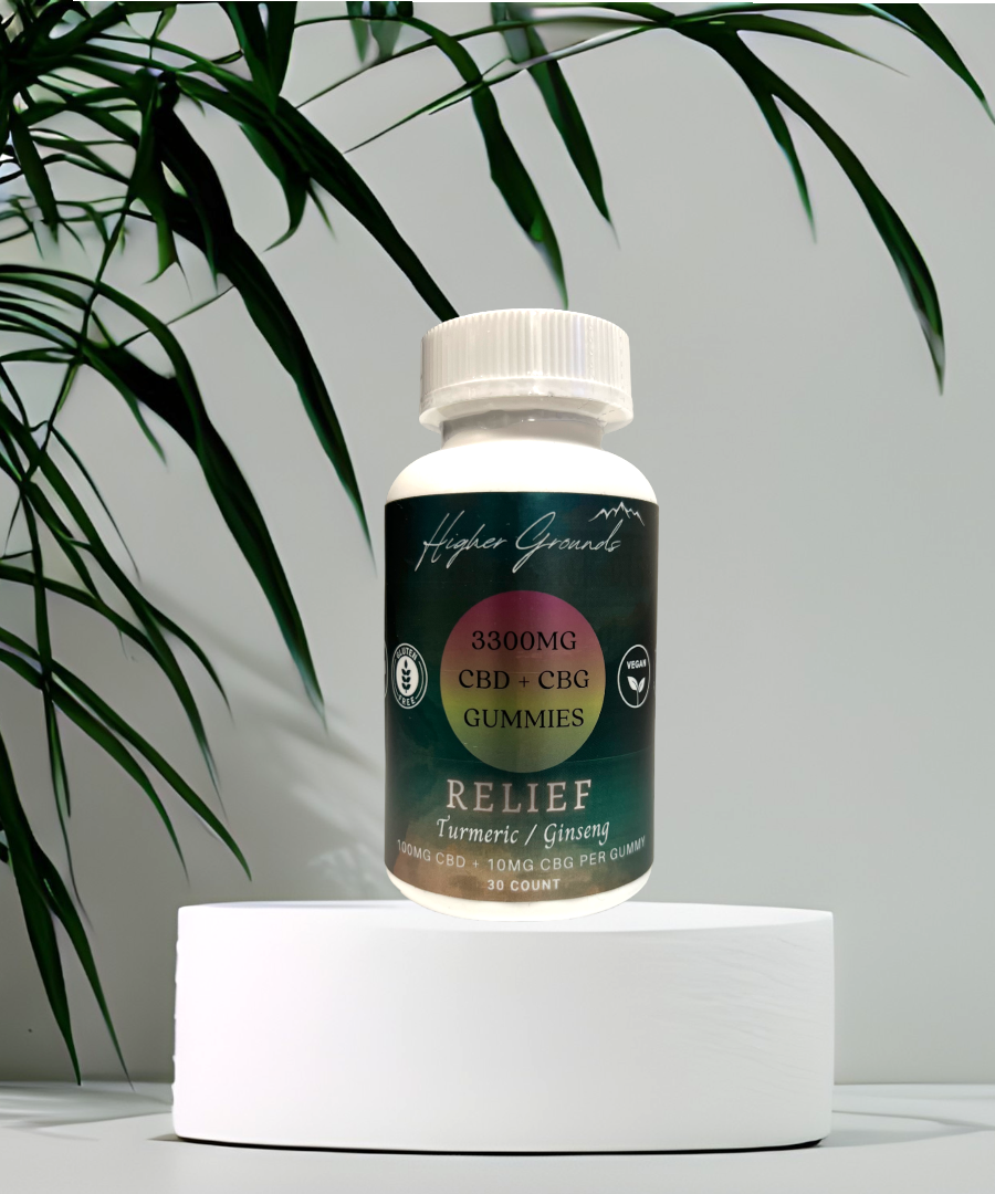 Relief Full Spectrum CBD Gummies (3000mg) | Higher Grounds