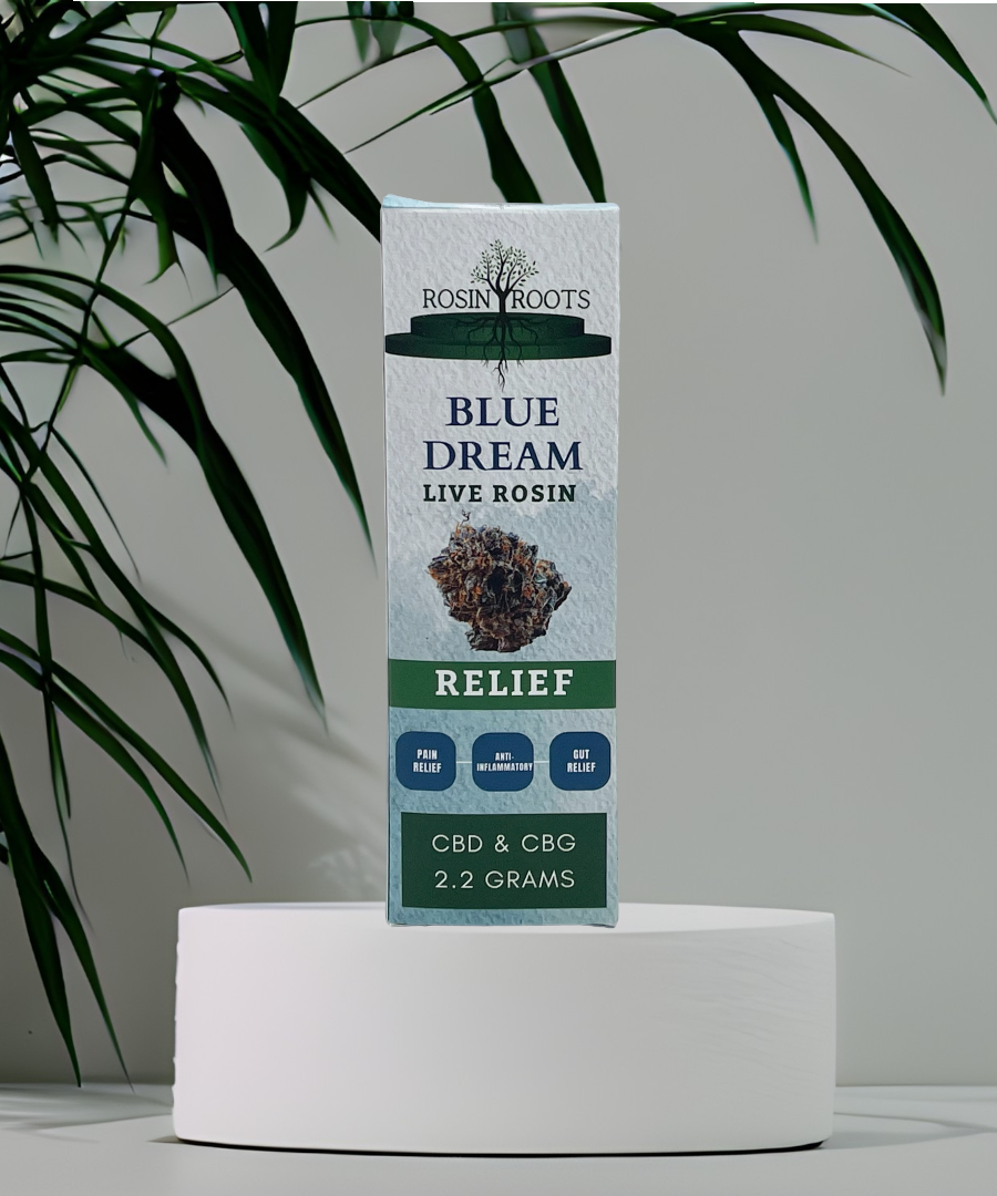 Live Rosin CBD + CBG Relief 2g Disposable | Rosin Roots