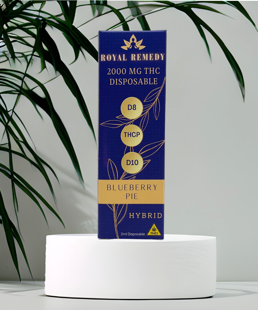Premium 2g THC Disposables (D8 + D10 + THCP) | Royal Remedy