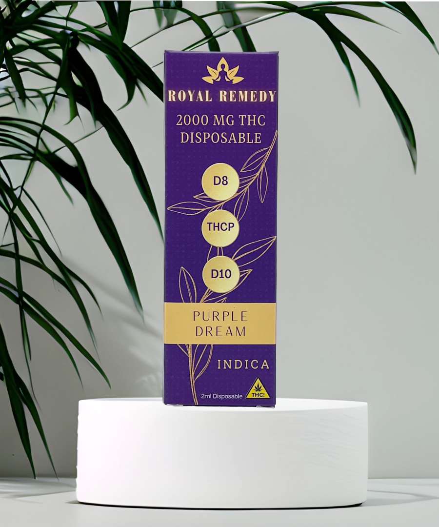 Premium 2g THC Disposables (D8 + D10 + THCP) | Royal Remedy