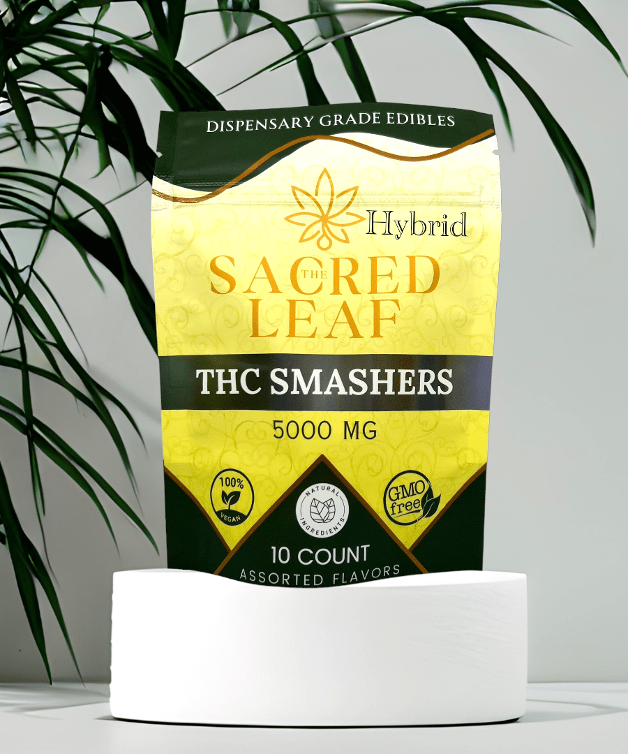 5000mg THC Smashers | The Sacred Leaf
