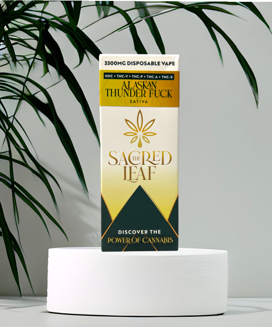 Premium Live Resin Blend THC Vape (3.3g) | Sacred Leaf